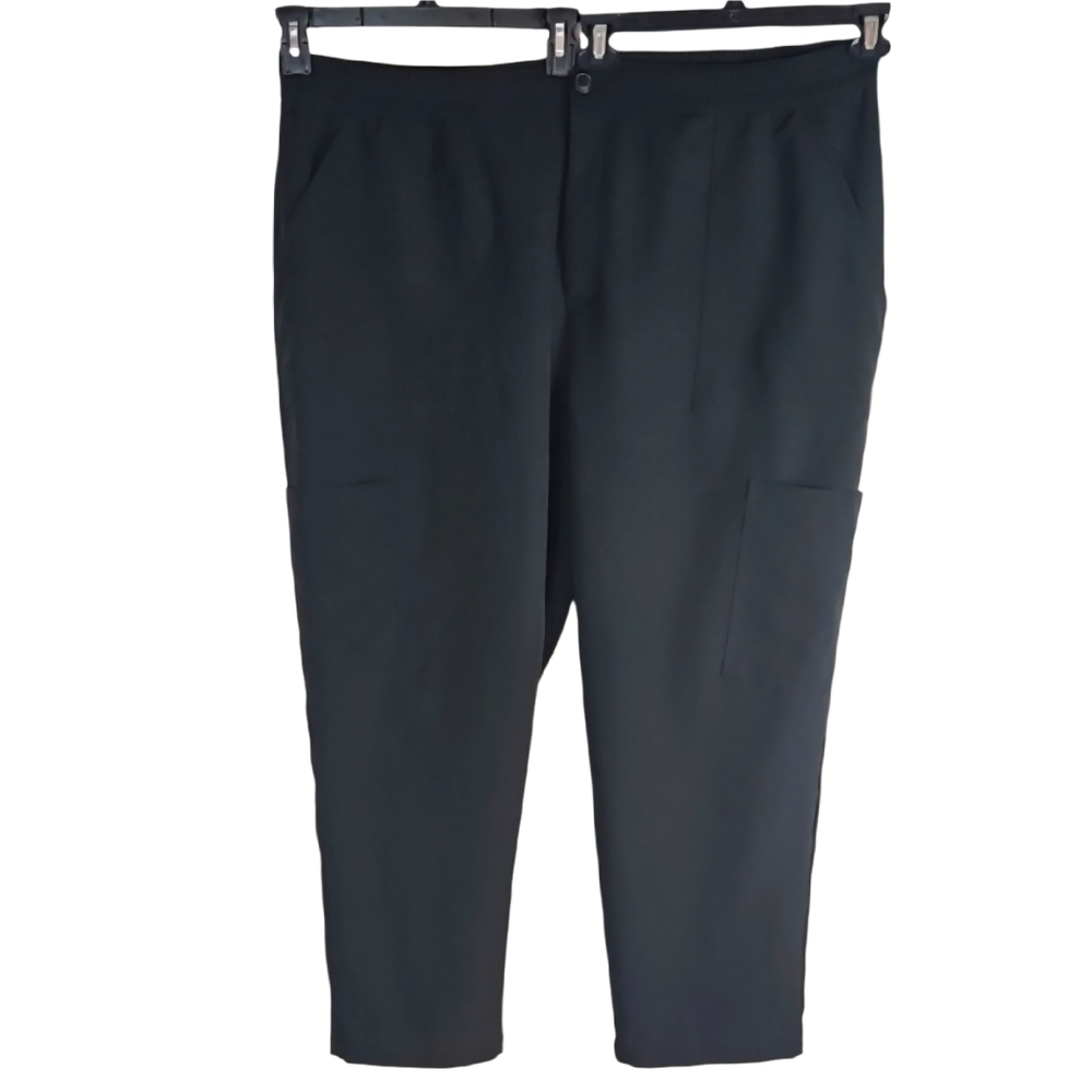Sanctuary Black Cargo Pants, Size Women's Plus 3X Work Casual or Scrubs Pants